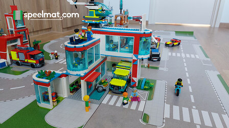 helemaal Typisch Bad Speelmat voor LEGO City Strand - Speelmat
